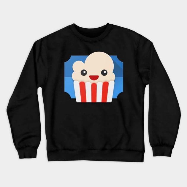 Popcorn Time Crewneck Sweatshirt by nikovega21